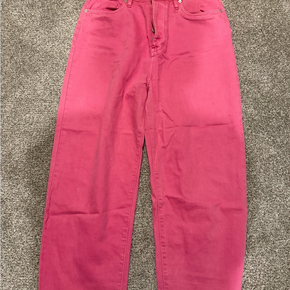 Blank NYC Pink Flare & Wide Leg Jeans